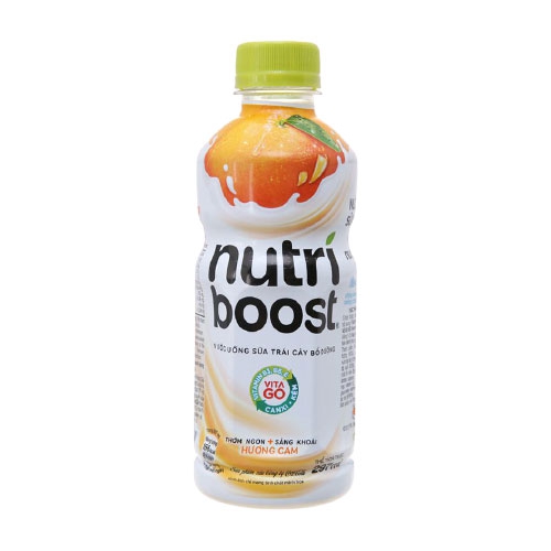 Sữa Trái cây Nutriboost hương cam chai 297ml