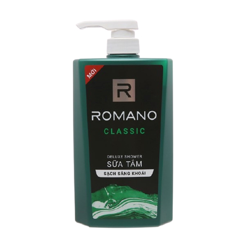 Sữa tắm Romano Classic sạch sảng khoái 650g