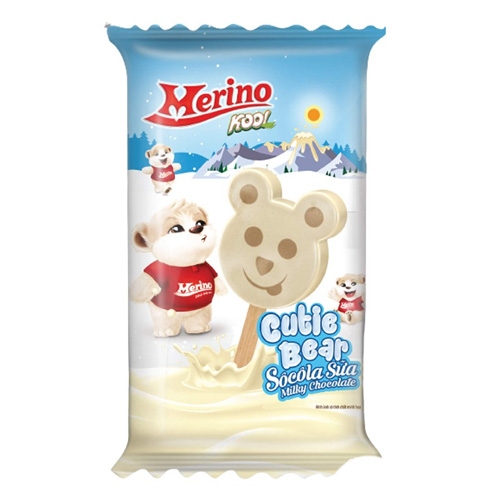 Kem Merino Kool gấu socola sữa Cutie Bear