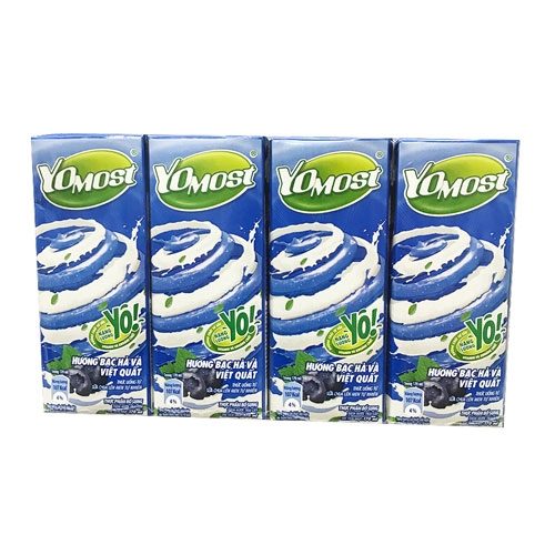 Sữa chua uống YoMost Việt Quất 170ml